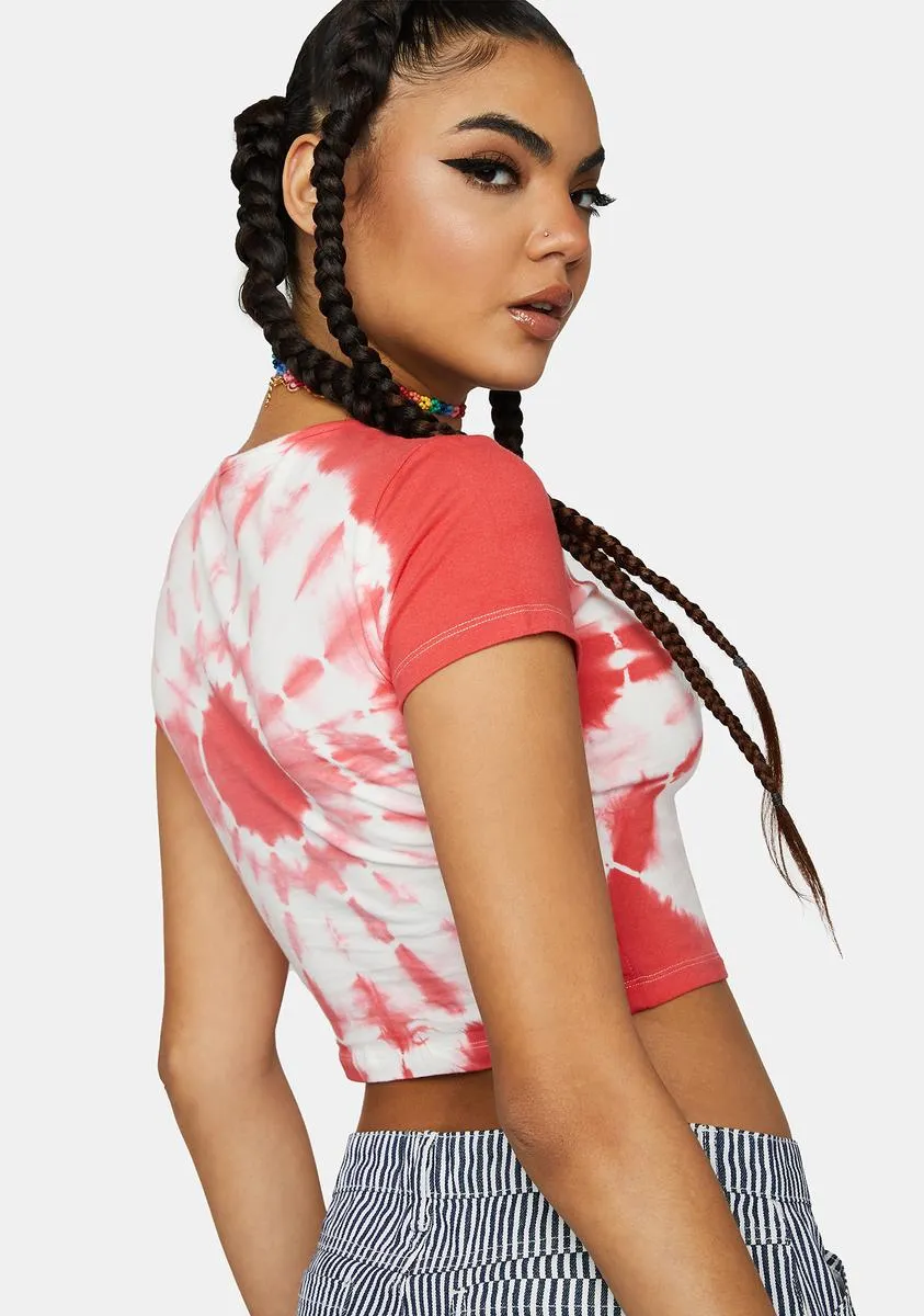 Fantasy Tie Dye Tee sold by Dolls Kill product image thumbnail 4