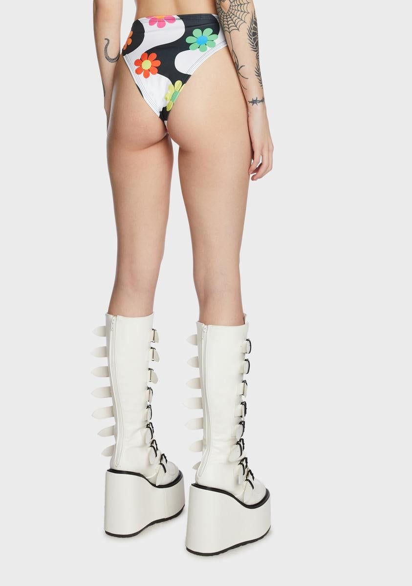 Daisy High Waist Bottoms sold by Dolls Kill product image thumbnail 4