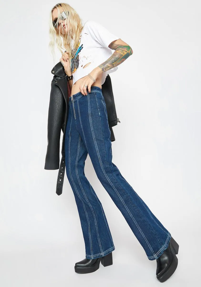 Prairie Jeans sold by Dolls Kill product image thumbnail 2