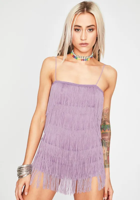 Road To Nowhere Fringe Romper sold by Dolls Kill