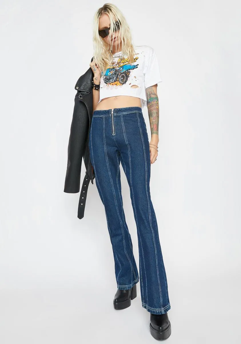 Prairie Jeans sold by Dolls Kill product image thumbnail 3