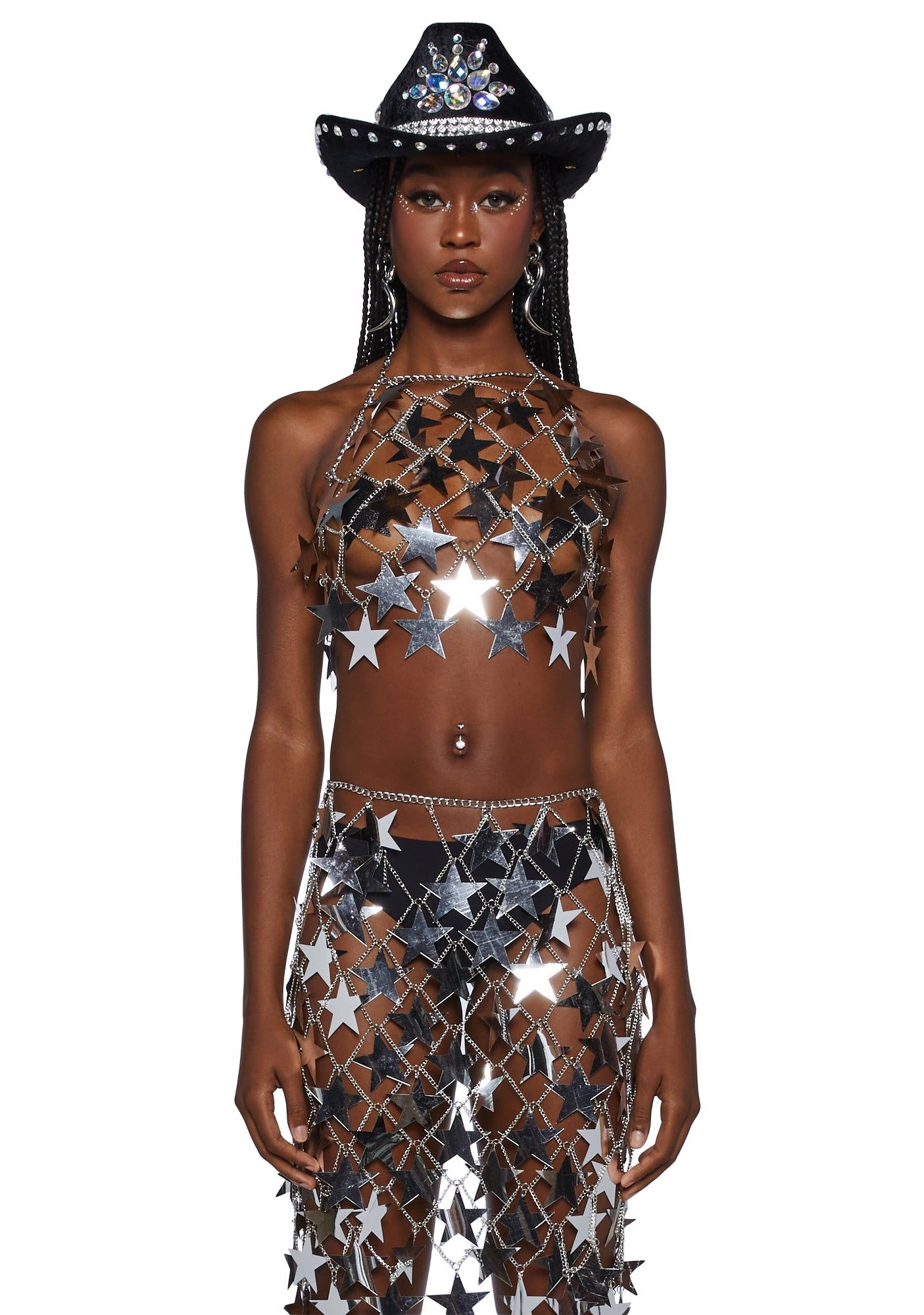 Phoenix Crop Top sold by Dolls Kill
