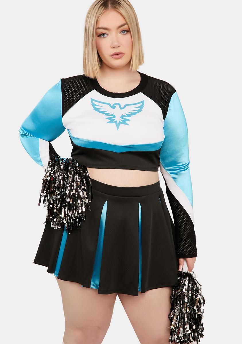 Plus You're My Soulmate Cheerleader Costume sold by Dolls Kill