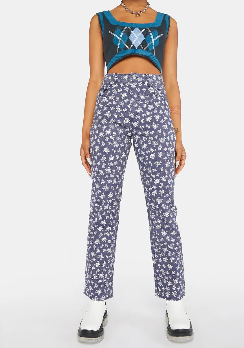 Elderflower Original Straight Leg Jeans sold by Dolls Kill