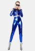 Futuristic Diva Metallic Lace-Up Set sold by Dolls Kill