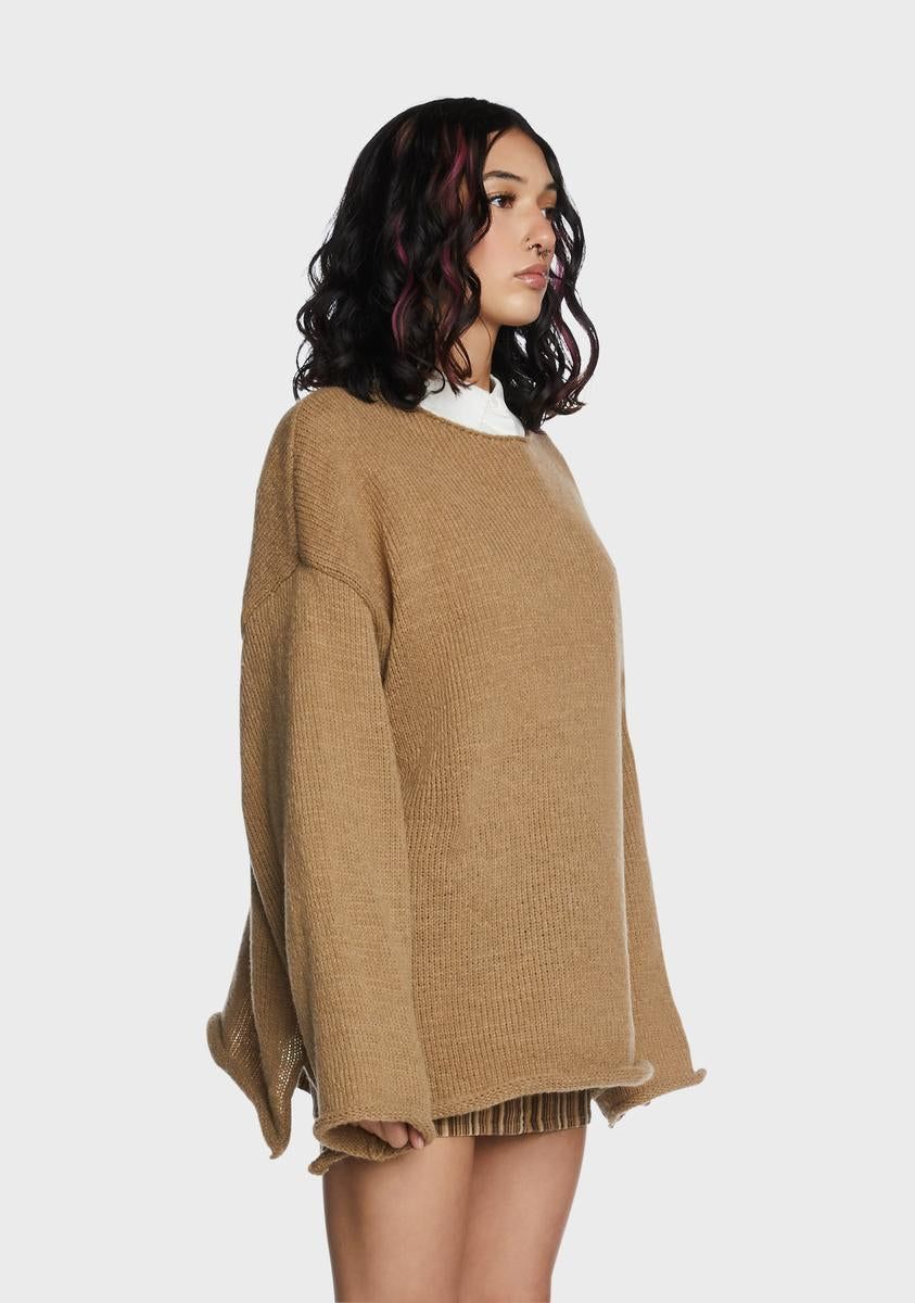 Too Cold For This Oversized Sweater sold by Dolls Kill product image thumbnail 3