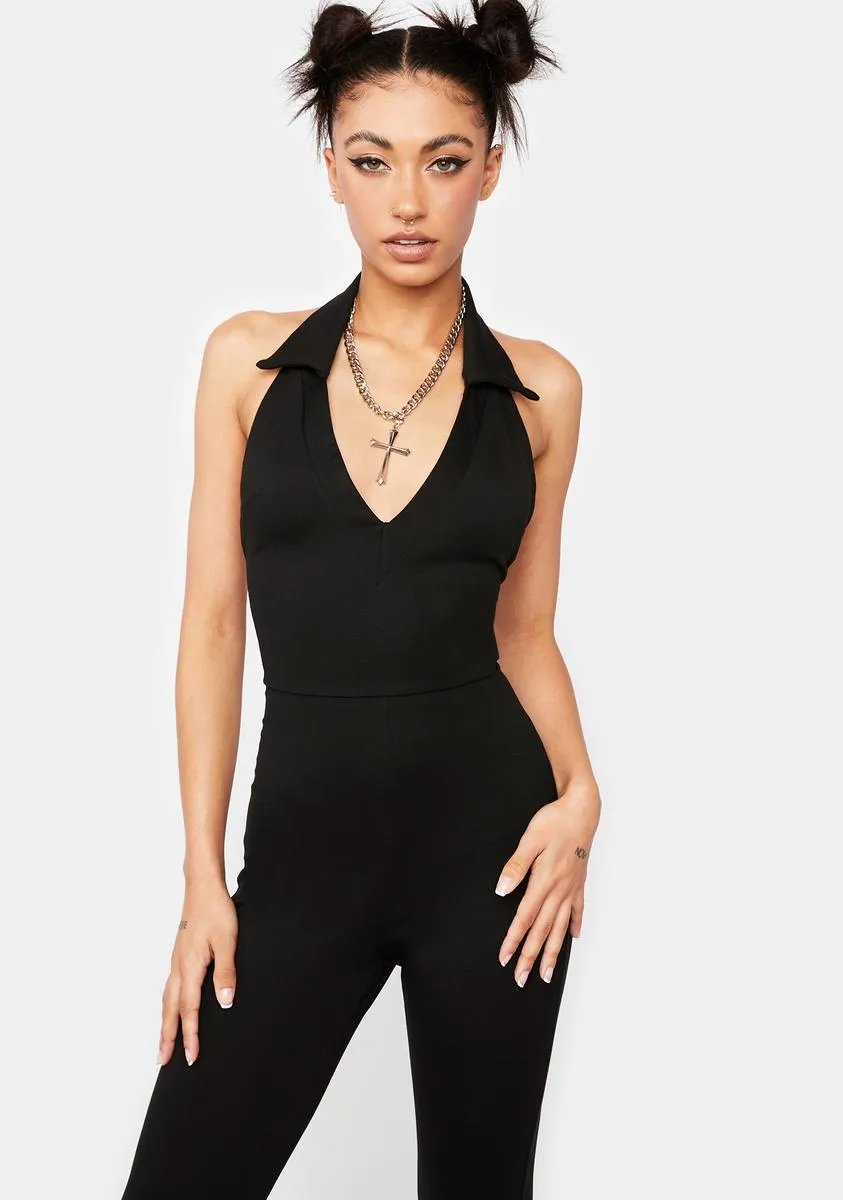 Odell Open Back Jumpsuit sold by Dolls Kill