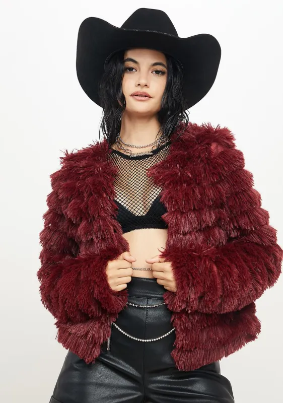 Merlot In The Neighborhood Jacket sold by Dolls Kill