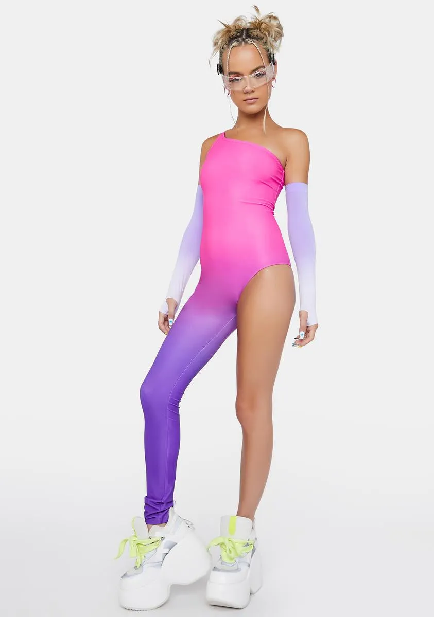 Sun Goes Down Asymmetrical Jumpsuit sold by Dolls Kill product image thumbnail 3