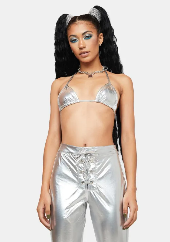 Chrome Gives You Chills Metallic Set sold by Dolls Kill