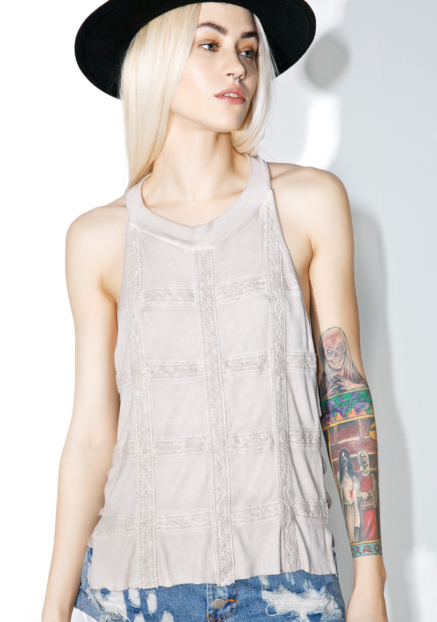 Remedy Cutout Tank sold by Dolls Kill product image thumbnail 2