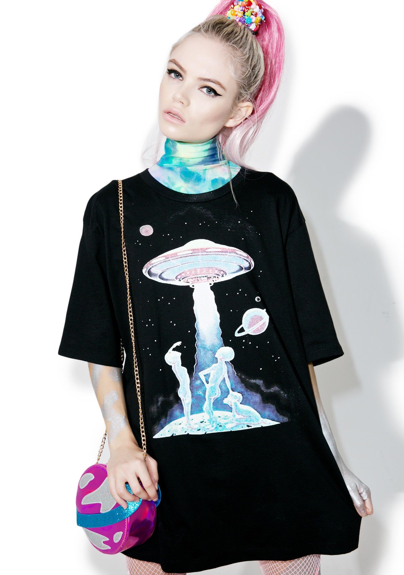 Beam Me Up Tee sold by Dolls Kill