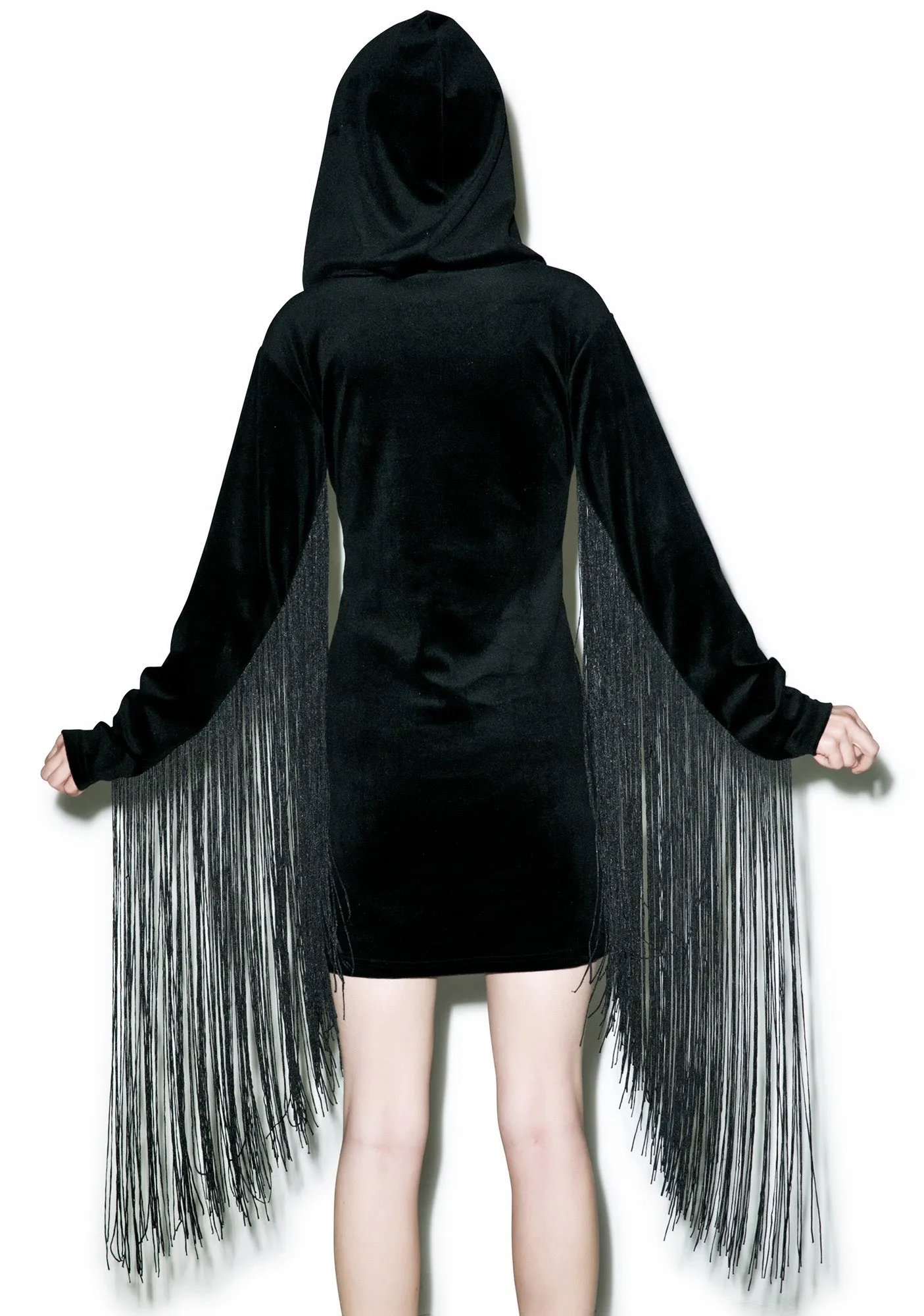 Lonewolf Velvet Dress sold by Dolls Kill product image thumbnail 2