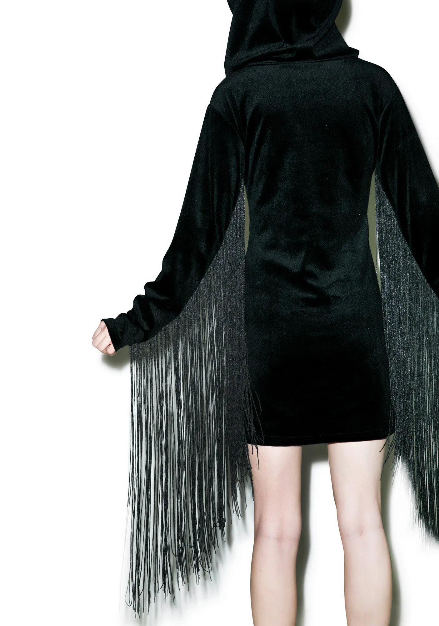 Lonewolf Velvet Dress sold by Dolls Kill product image thumbnail 3