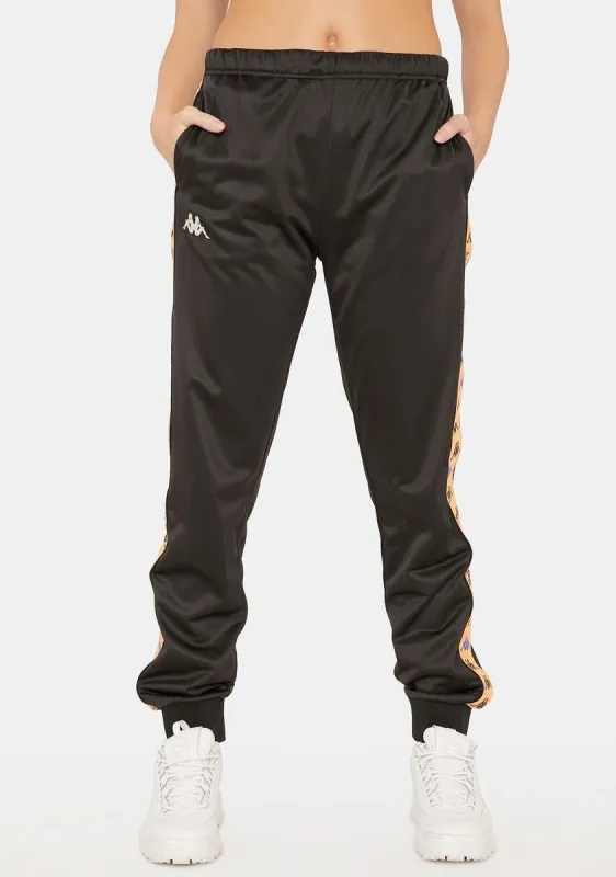 Blue Orange 222 Banda Wrastory Logo Joggers sold by Dolls Kill