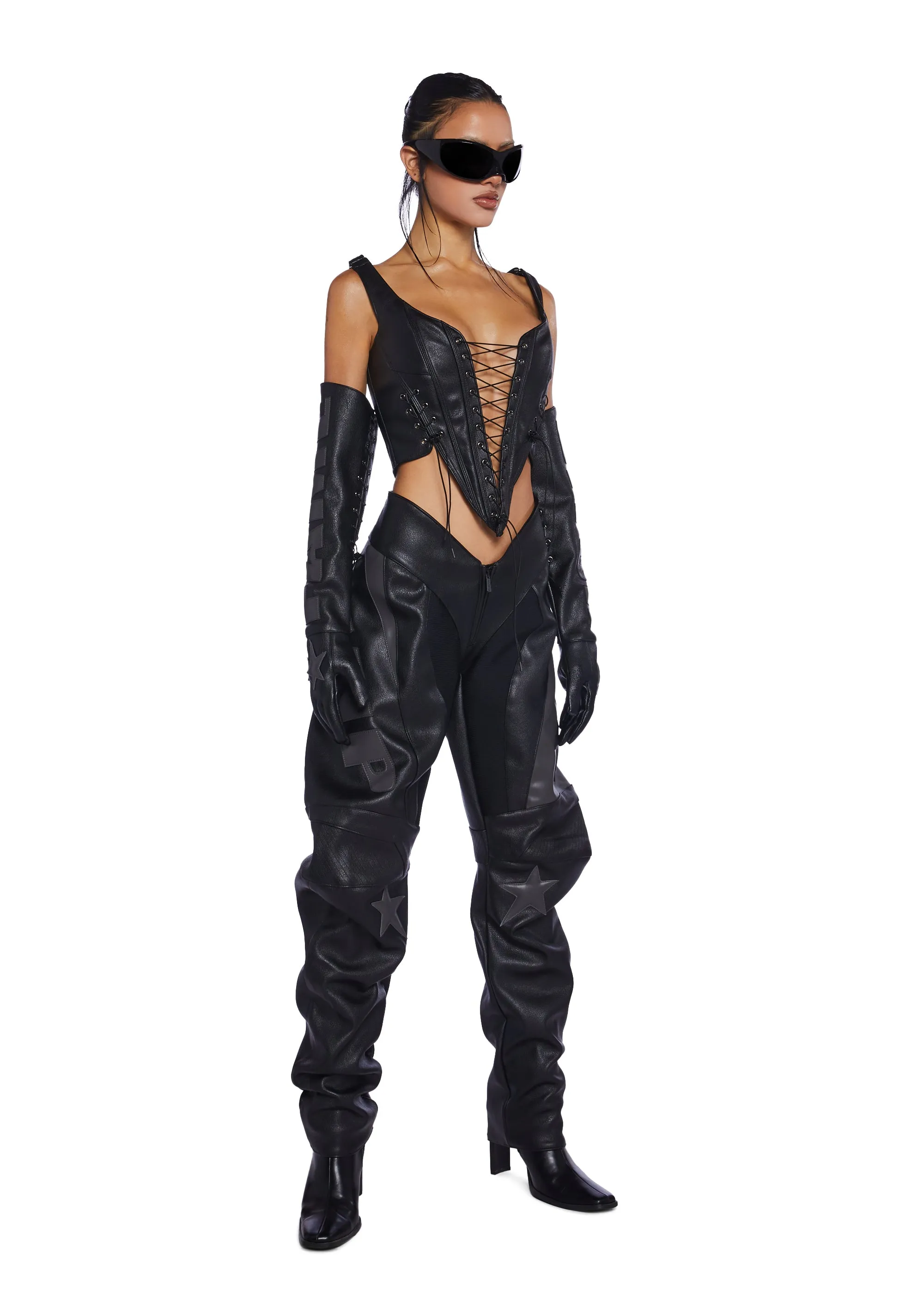 XTC Corset Top sold by Dolls Kill product image thumbnail 2