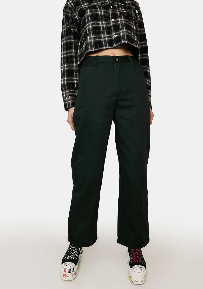 Twill Baggie Pants sold by Dolls Kill