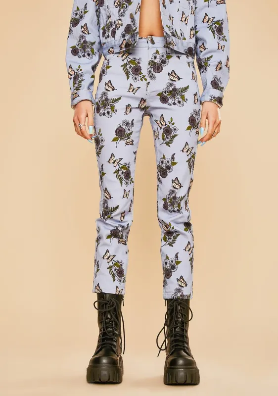 Scenic Vision High Waist Jeans sold by Dolls Kill