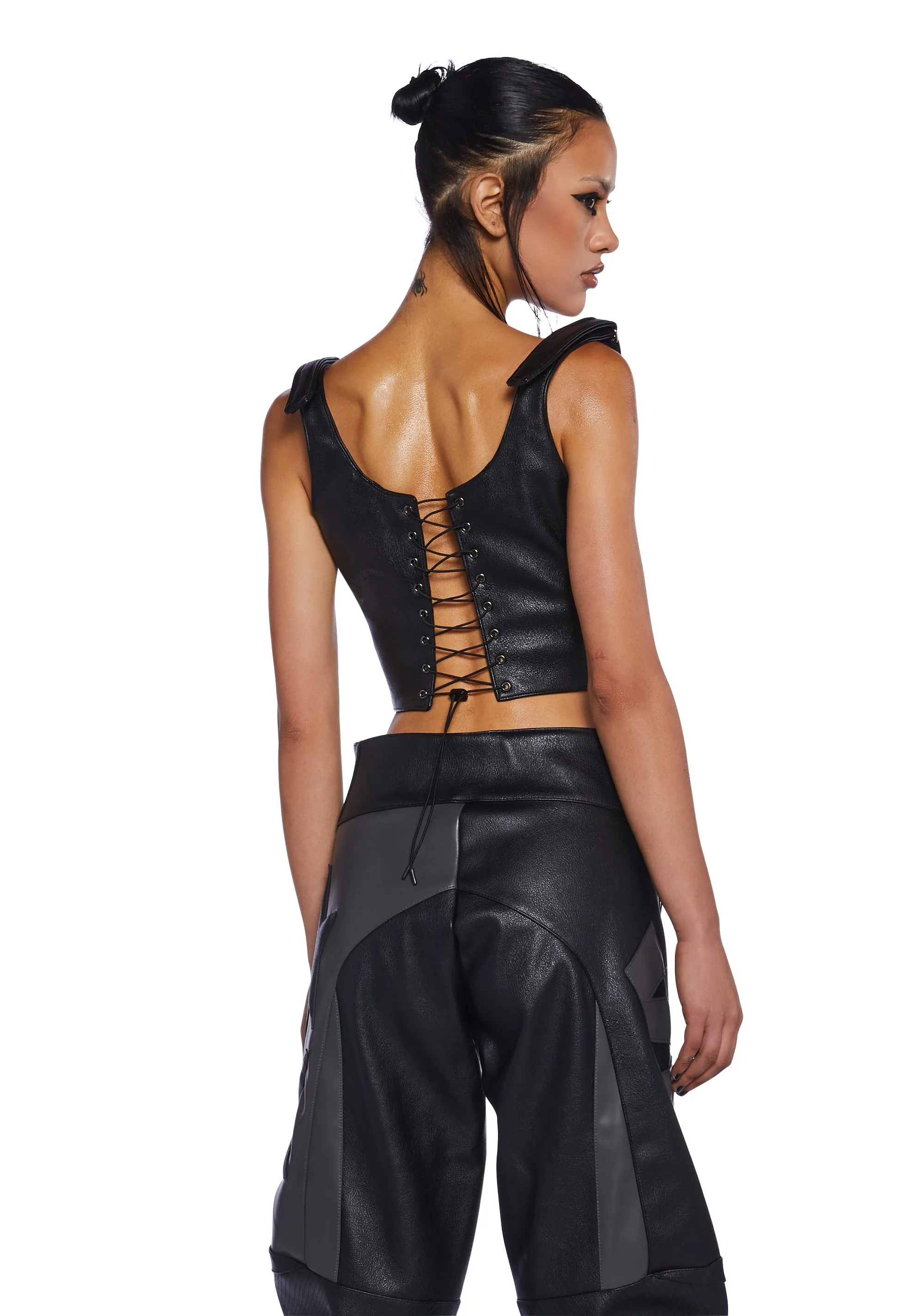 XTC Corset Top sold by Dolls Kill product image thumbnail 4
