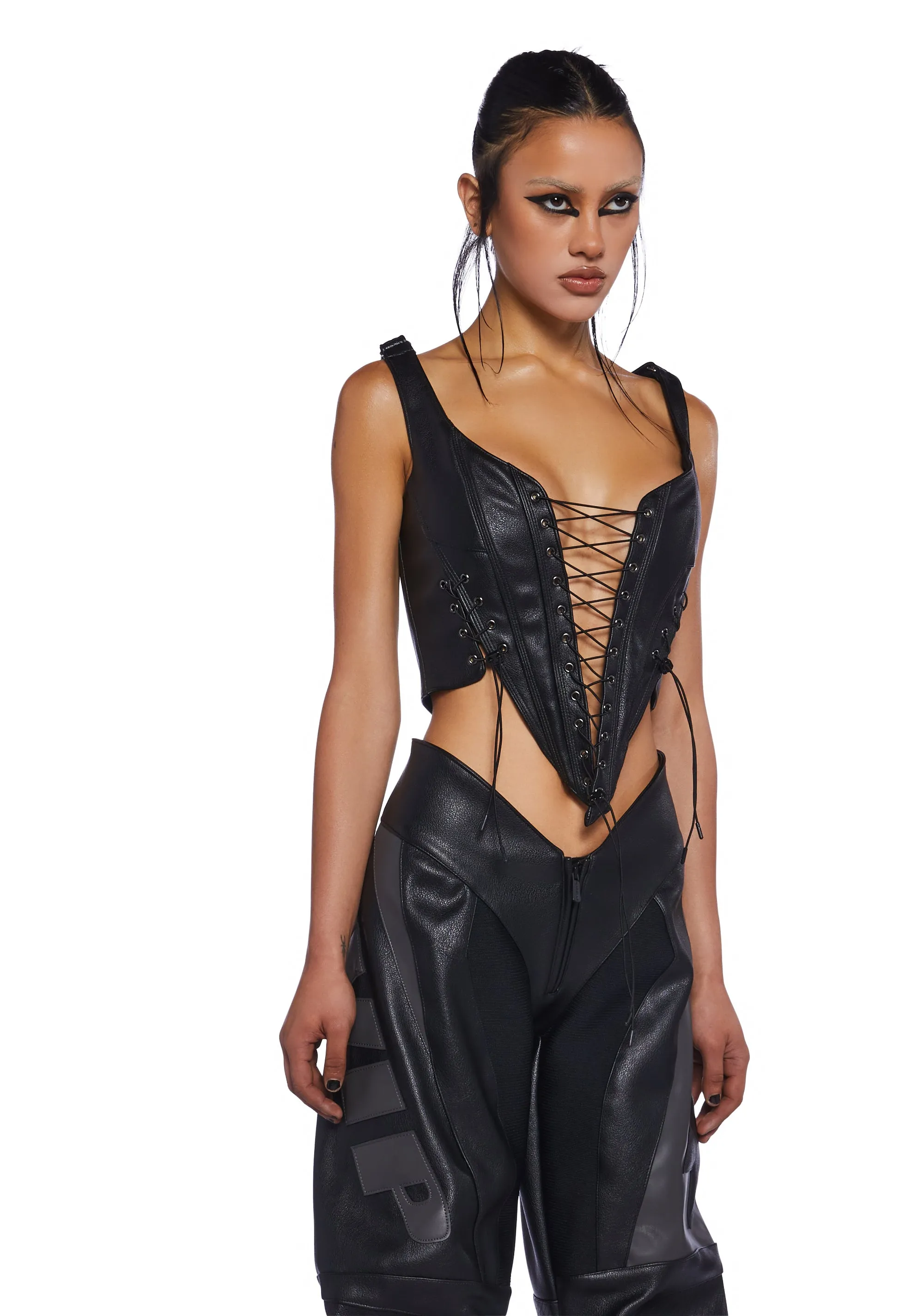 XTC Corset Top sold by Dolls Kill product image thumbnail 3
