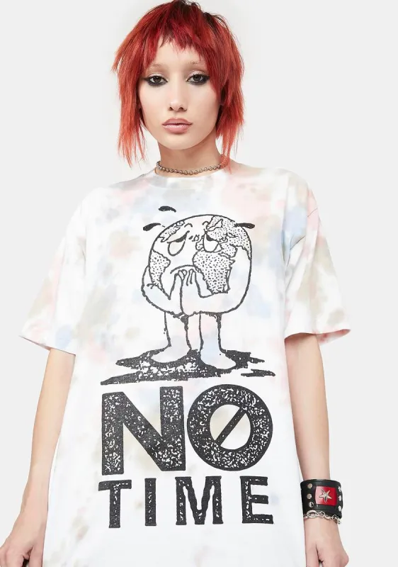 No Time Heavyweight Graphic Tee sold by Dolls Kill