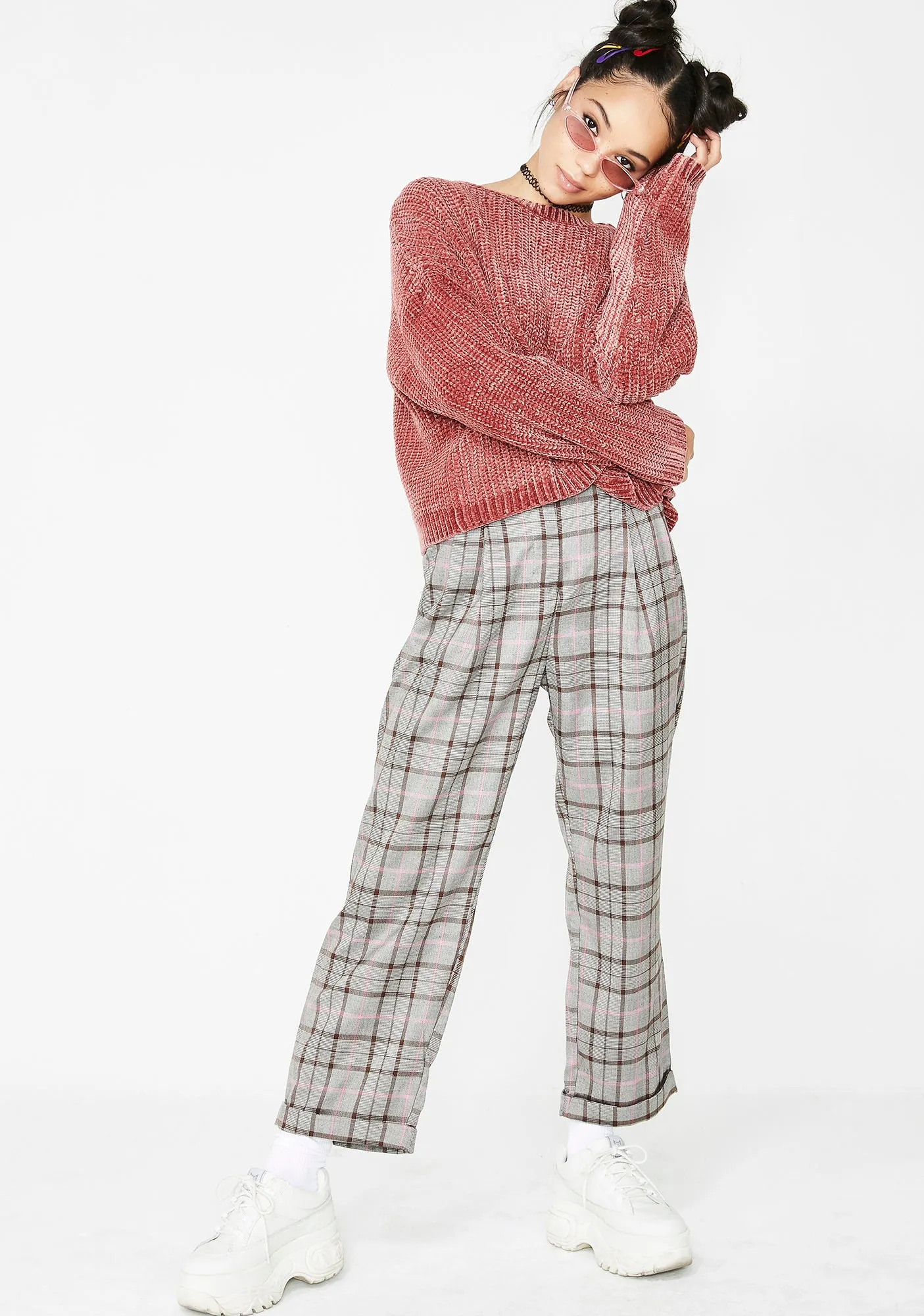 Rose Quartz Knit Sweater sold by Dolls Kill product image thumbnail 5