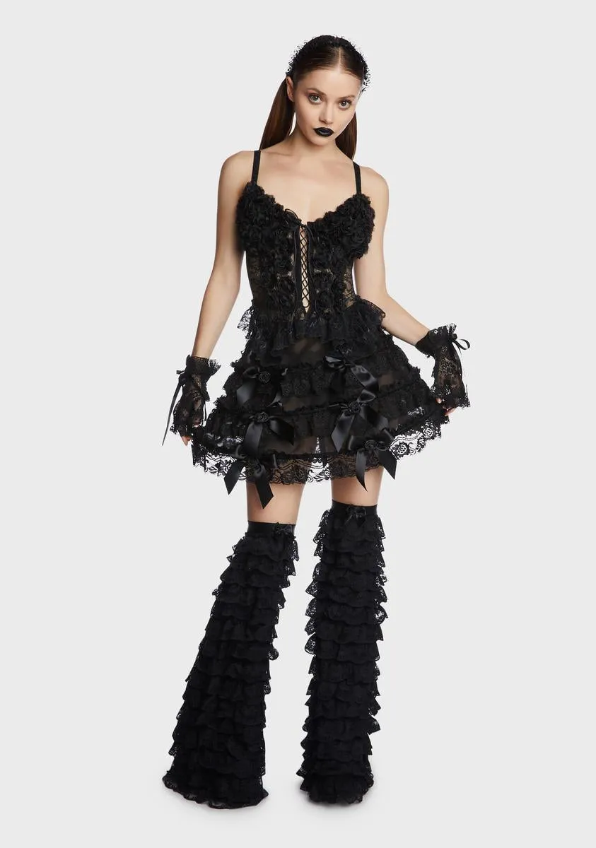 Grim In Bloom Corset sold by Dolls Kill product image thumbnail 3