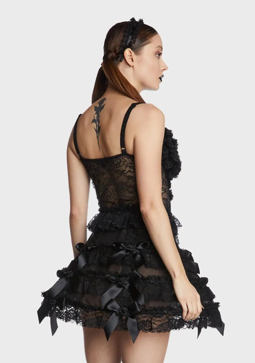 Grim In Bloom Corset sold by Dolls Kill product image thumbnail 5