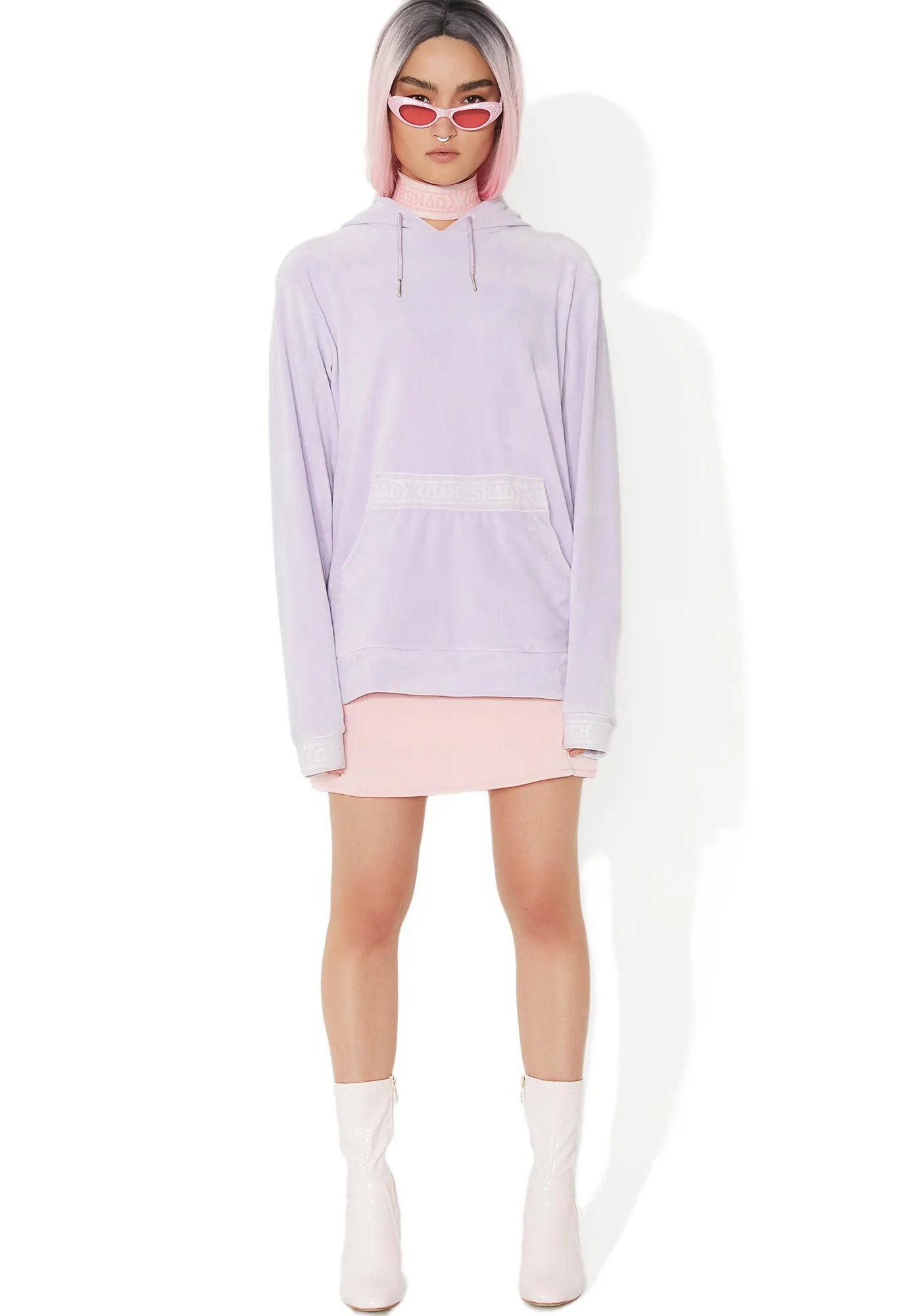 Velour Hooded Sweat sold by Dolls Kill product image thumbnail 4