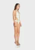 Time Goes On Metallic Bodysuit sold by Dolls Kill