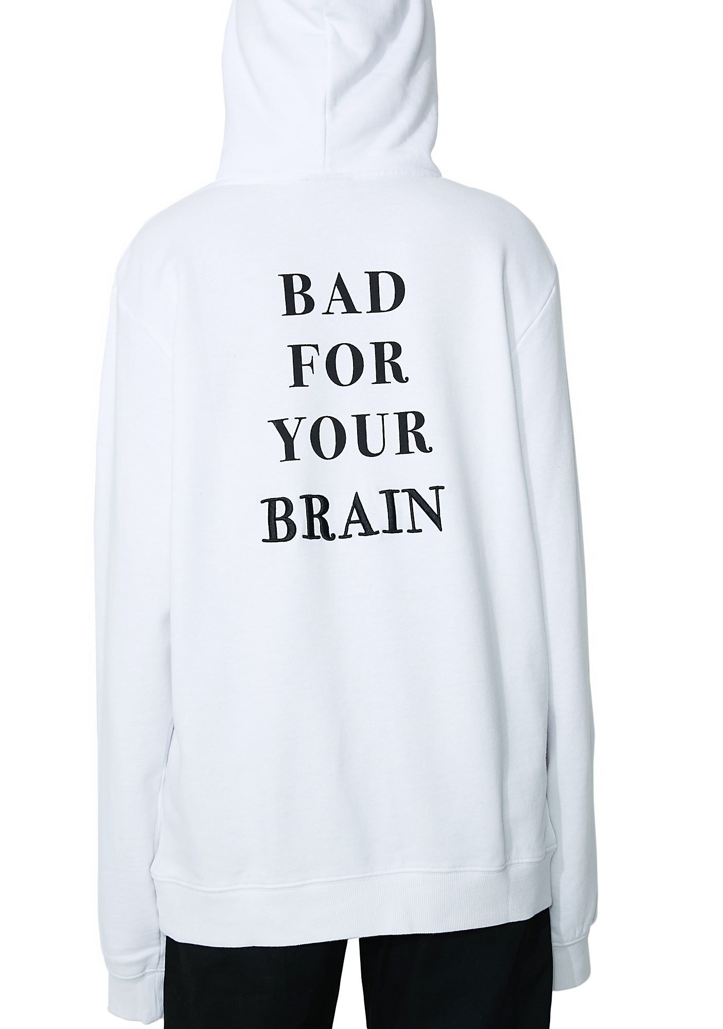 Bad For Your Brain Hoodie sold by Dolls Kill product image thumbnail 2