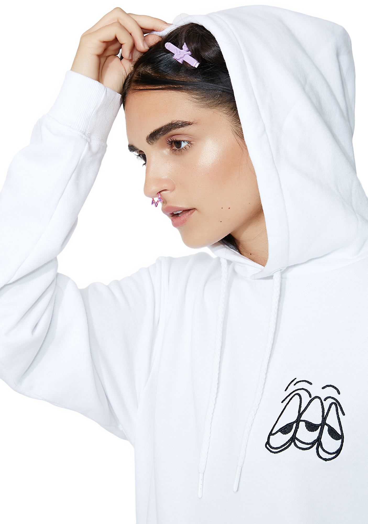 Bad For Your Brain Hoodie sold by Dolls Kill