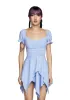 Chasin' Rainbows Mini Dress - Periwinkle sold by Dolls Kill