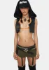Garter Jewel Mini Skirt sold by Dolls Kill