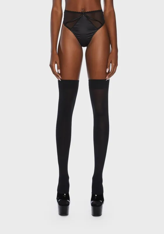 Noelle Satin Thong sold by Dolls Kill