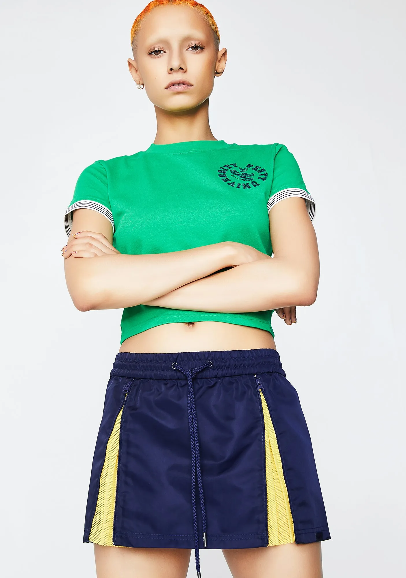 FENTY PUMA BY Rihanna Hidden Pleat Skirt sold by Dolls Kill product image thumbnail 3