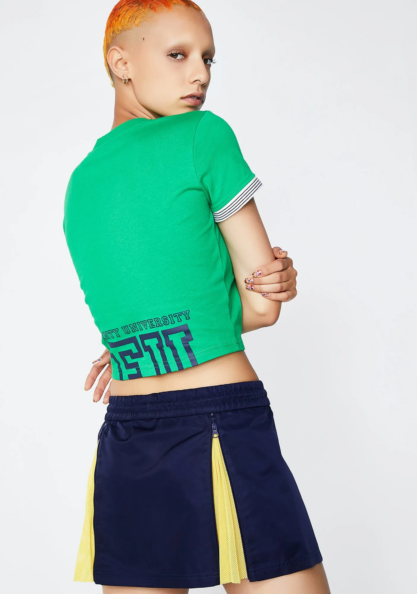 FENTY PUMA BY Rihanna Hidden Pleat Skirt sold by Dolls Kill product image thumbnail 4