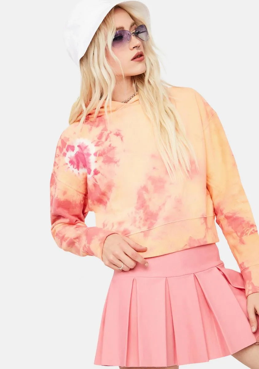 Sherbet Tie Dye Burl Sweatshirt sold by Dolls Kill product image thumbnail 2