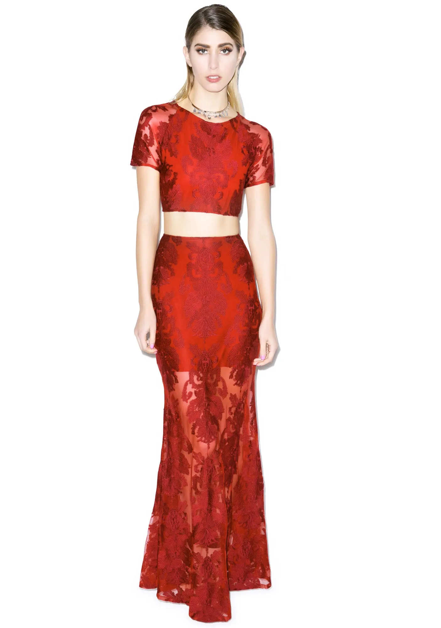 Ethereal Crop Top sold by Dolls Kill