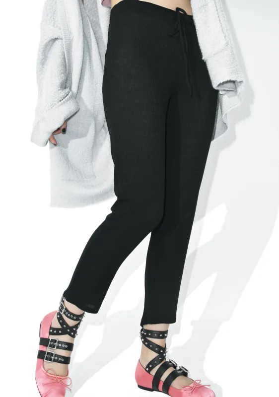 Funny Face Cropped Pants sold by Dolls Kill