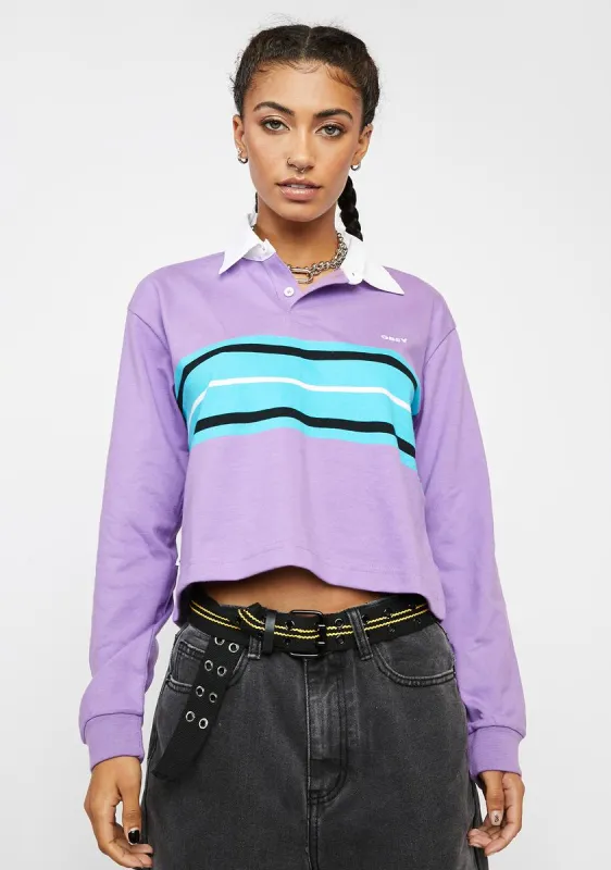 Orchid Riley Polo Shirt sold by Dolls Kill