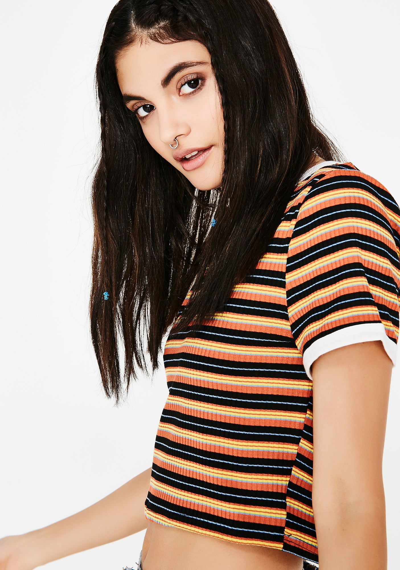 Sunny Side Striped Tee sold by Dolls Kill product image thumbnail 3