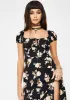 Peach Rose Milla Midi Dress sold by Dolls Kill