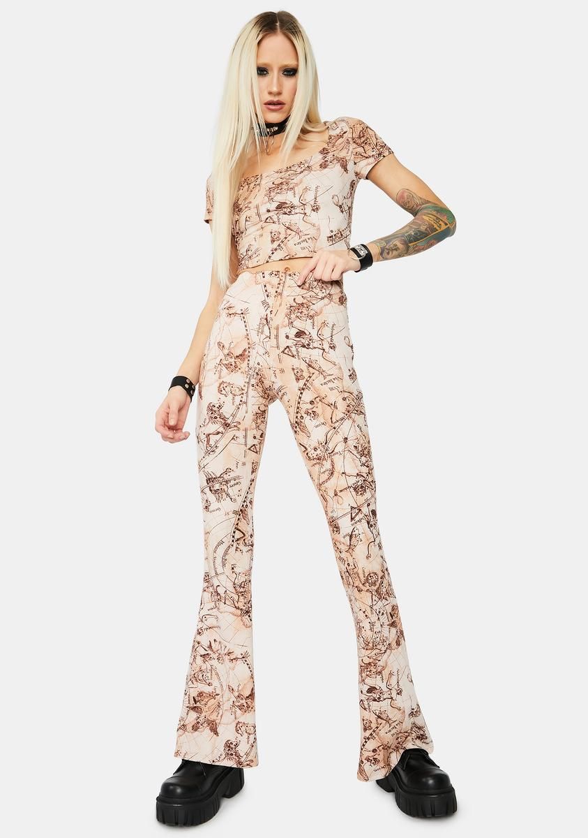 Story Of The Stars Crop Tee sold by Dolls Kill product image thumbnail 3