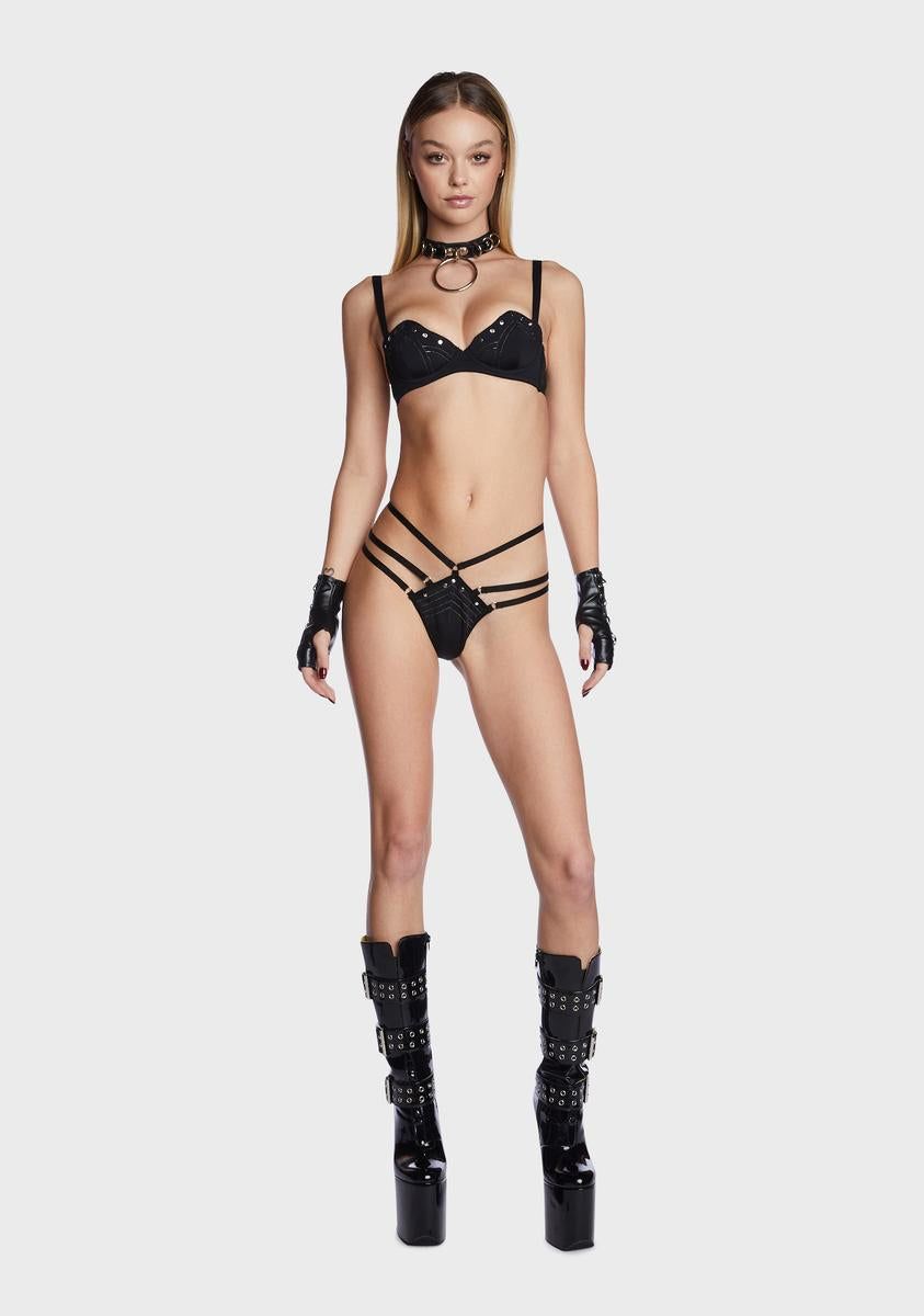 Carina Studded Bra sold by Dolls Kill product image thumbnail 2