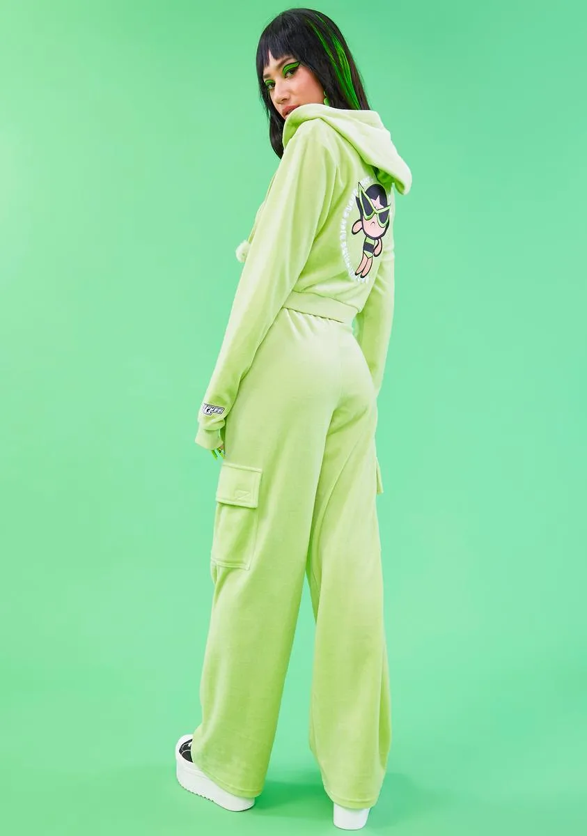 Ur Twisted Sister Velour Cargo Pants sold by Dolls Kill product image thumbnail 4