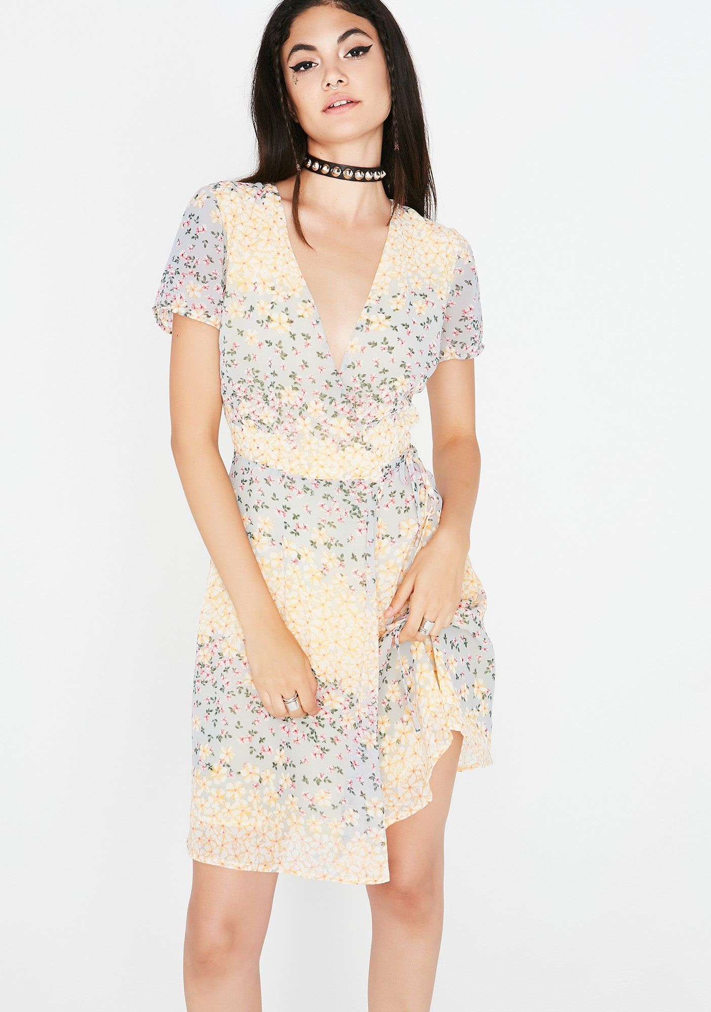 Ever More Floral Dress sold by Dolls Kill