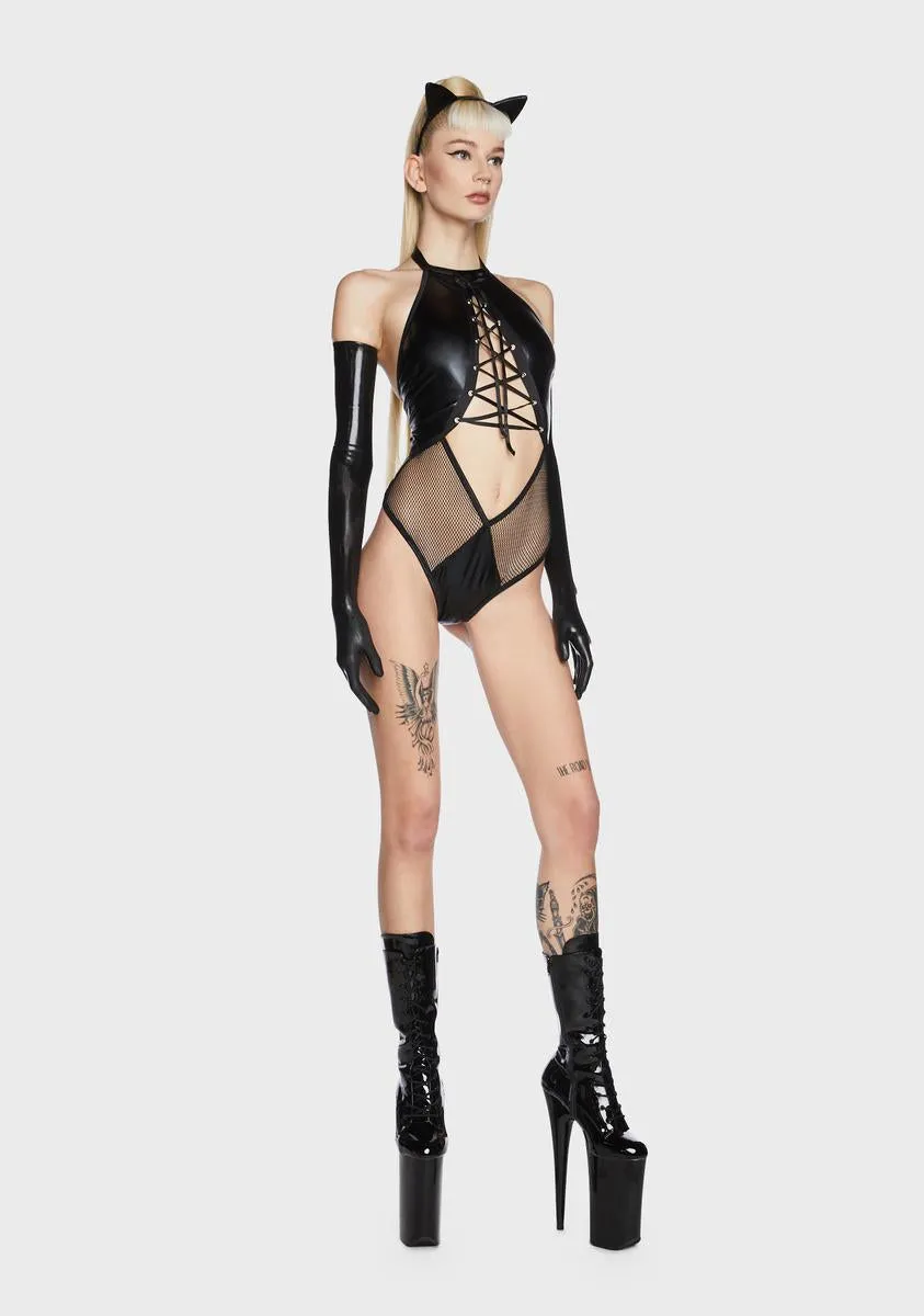 Rock With You Lace Up Bodysuit sold by Dolls Kill product image thumbnail 5