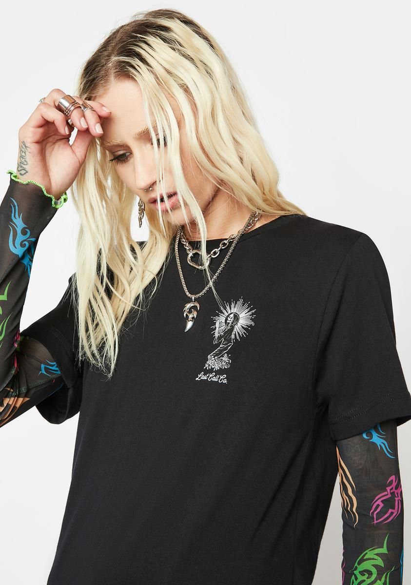 Bye Bye Baby Graphic Tee sold by Dolls Kill product image thumbnail 4