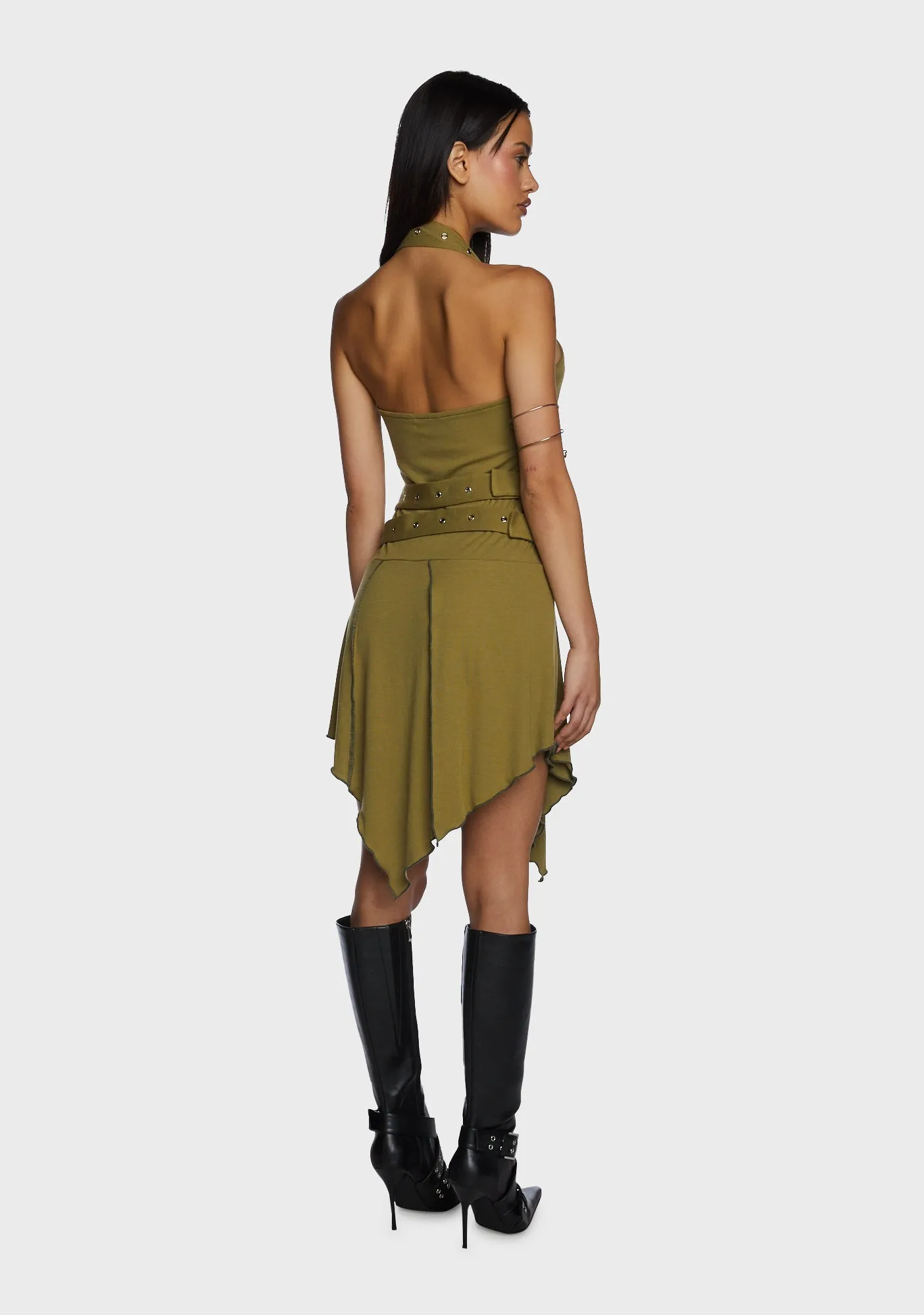 Stranded Halter Neck Dress sold by Dolls Kill product image thumbnail 4